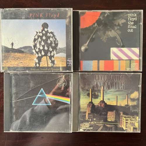 5CD Lot Pink Floyd - Final Cut Dark Side of the Moon Delicate Sound Animals