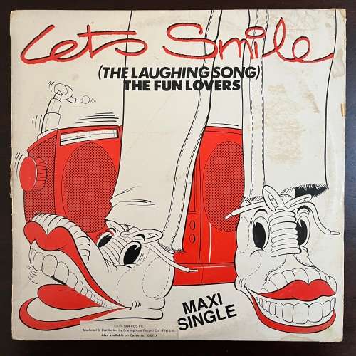 The Fun Lovers - Let`s Smile Vinyl Maxi 12 Inch Rare South African Ital Disco