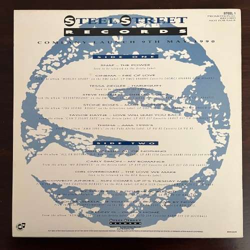 Steel Street Records Fanfare Promo Vinyl LP South African Cinema Hugh Masakela *