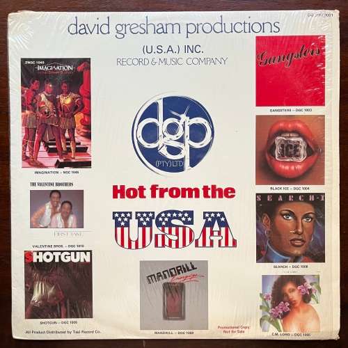 Hot From The USA Compilation Soul Disco Imagination C.M. Lord South African Only Promo
