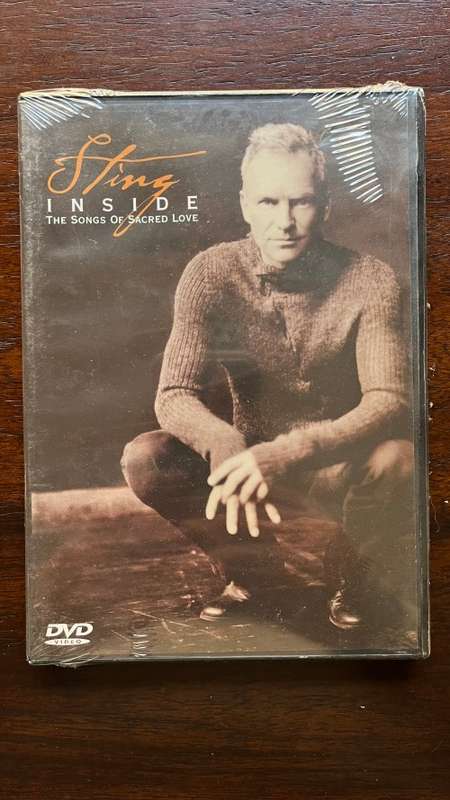 Sting - Inside The Songs of Sacred Love DVD South African Press The Police New Sealed