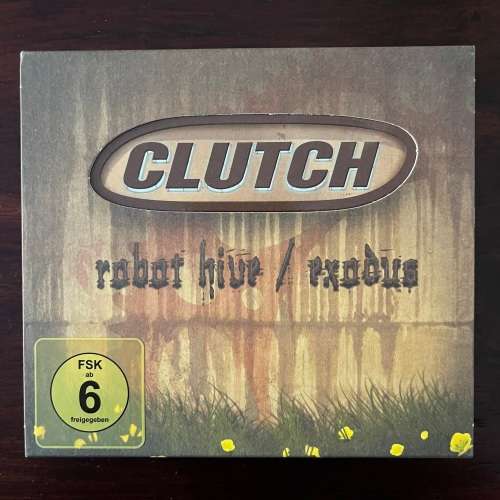 Clutch - Robot Hive / Exodus CD DVD Limited Slipcover 2010 Import Alternative Rock