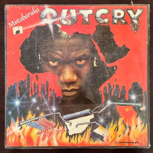 Mutabaruka - Outcry Vinyl LP Canadian Press Dub Poetry Reggae