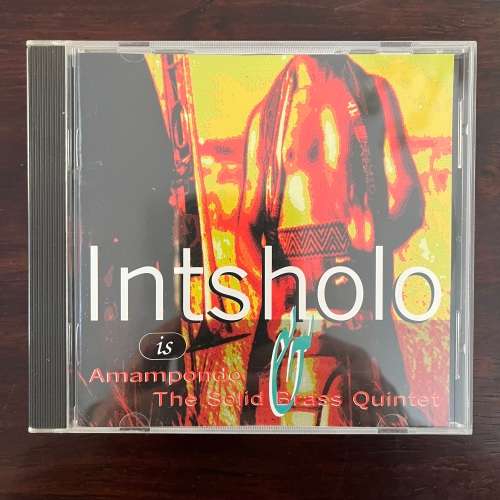 Amampondo and the Solid Brass Quintet - Intsholo CD South African Press *