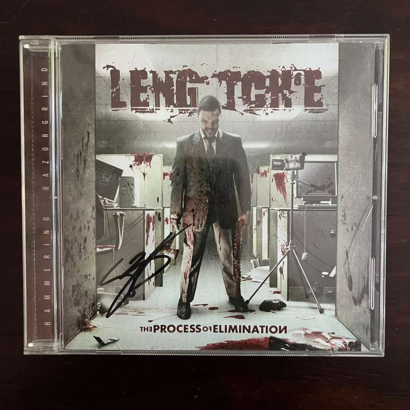 Leng Tche - The Process Of Elimination CD Death Metal Signed