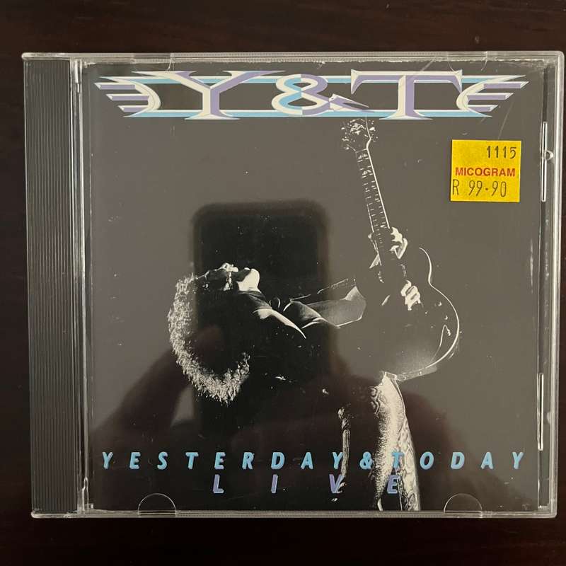 Y & T - Yesterday & Today Live CD Import Hard Rock
