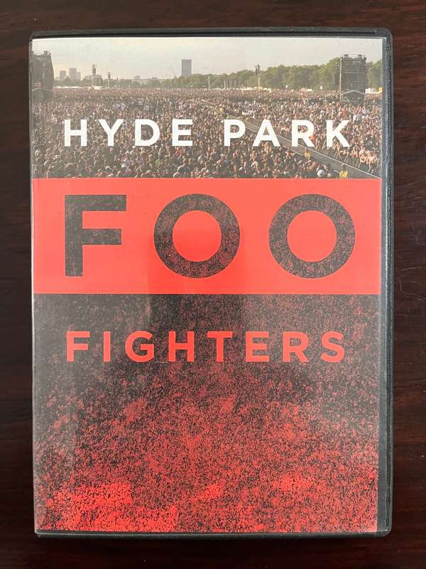 Foo Fighters - Hyde Park DVD South African Press