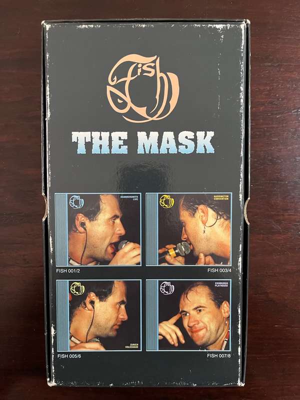Fish - The Mask 8CD Boxset Italian Unofficial Press Live Hammersmith Marillion