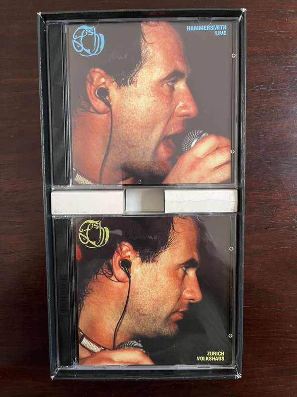 Fish - The Mask 8CD Boxset Italian Unofficial Press Live Hammersmith Marillion