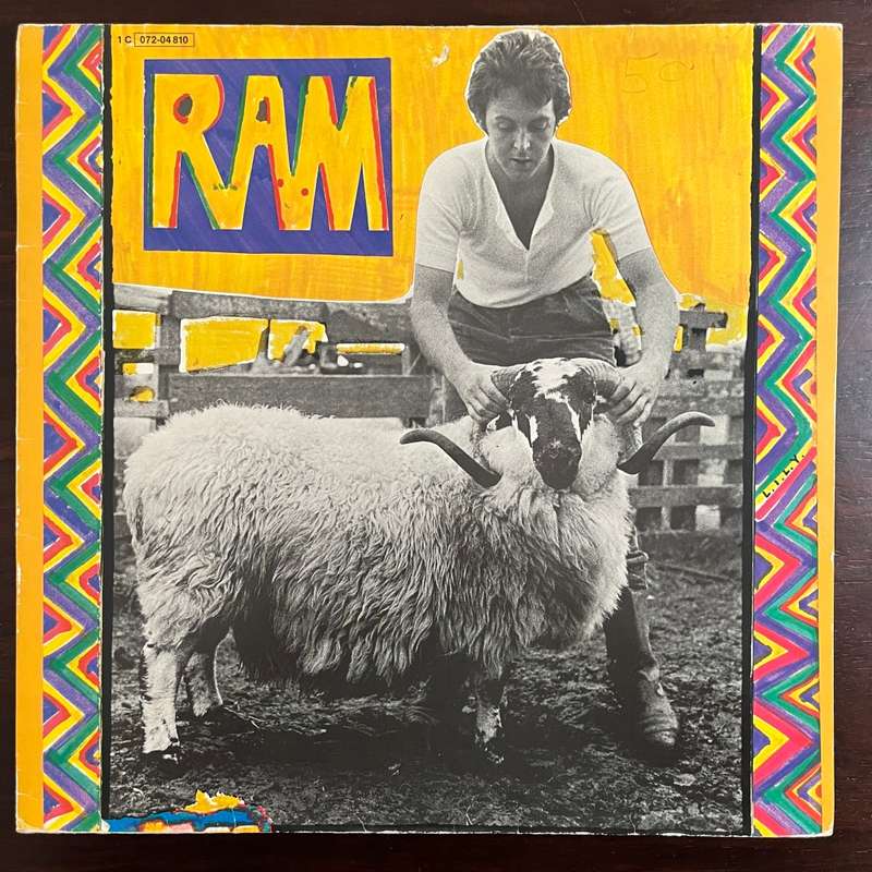 Paul and Linda McCartney - Ram Vinyl LP German Press Beatles