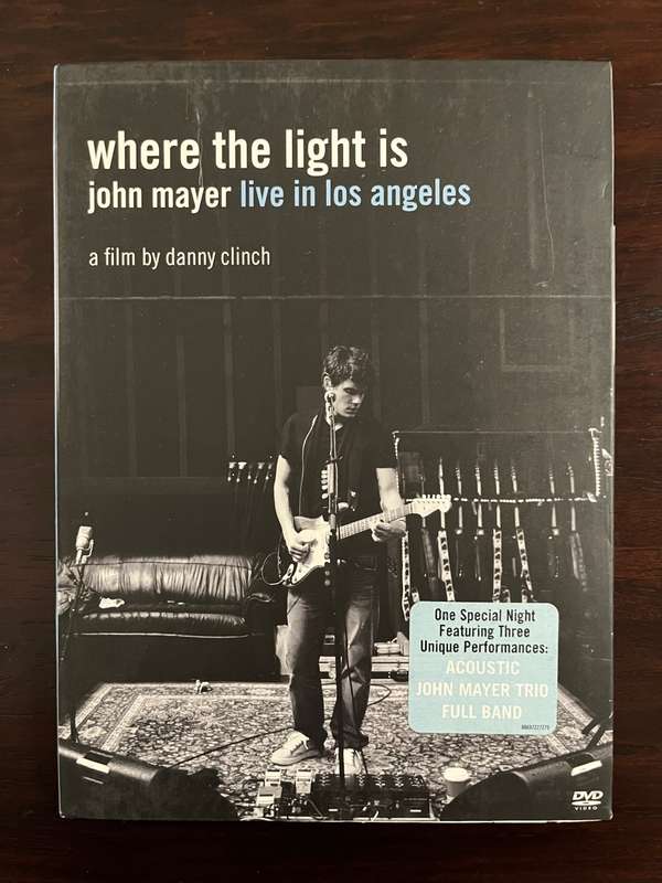 John Mayer - Where The Light Is Live In Los Angeles DVD South African Press