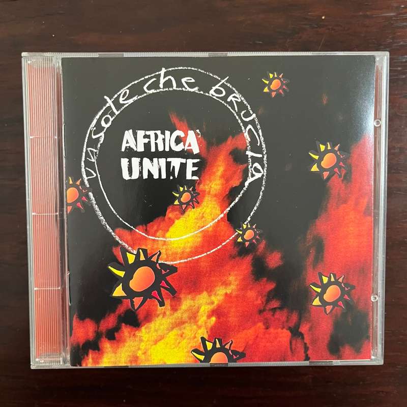 Africa Unite - Un Sole Che Brucia CD Original Italian Press Reggae Dub