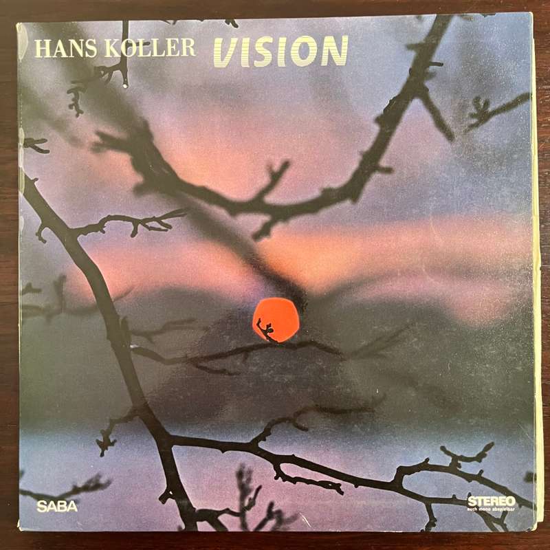 Hans Koller - Vision Vinyl LP Rare German Press SABA Records Free Jazz