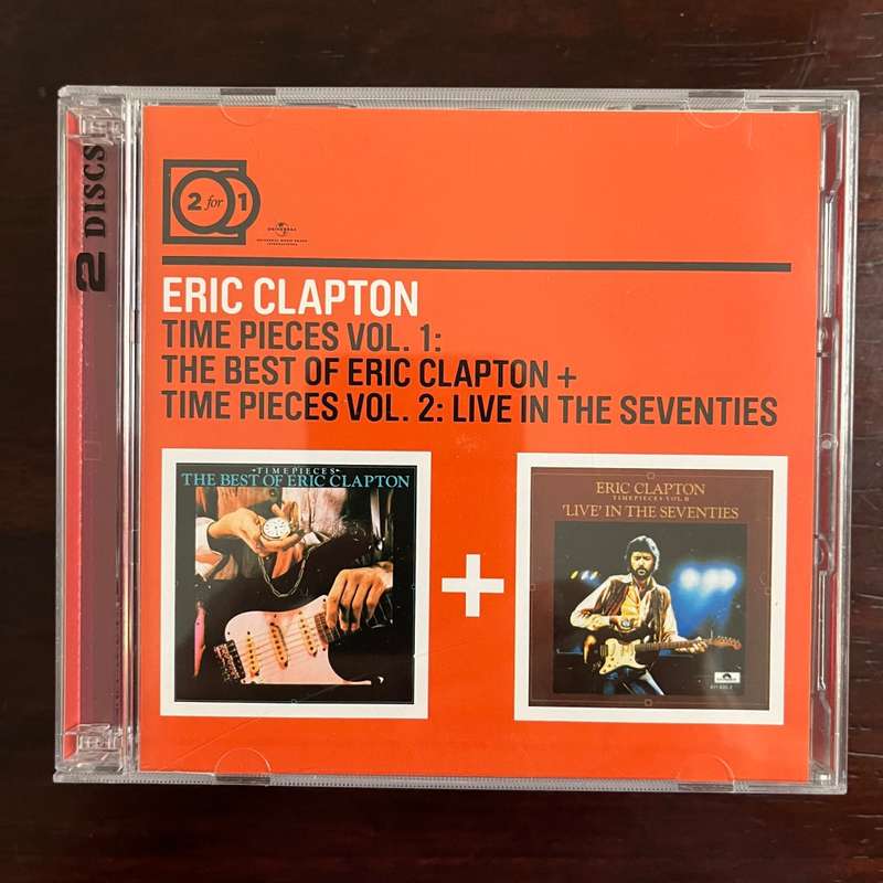 Eric Clapton - Time Pieces Vol 1 / Vol 2 2CD Set South African Press