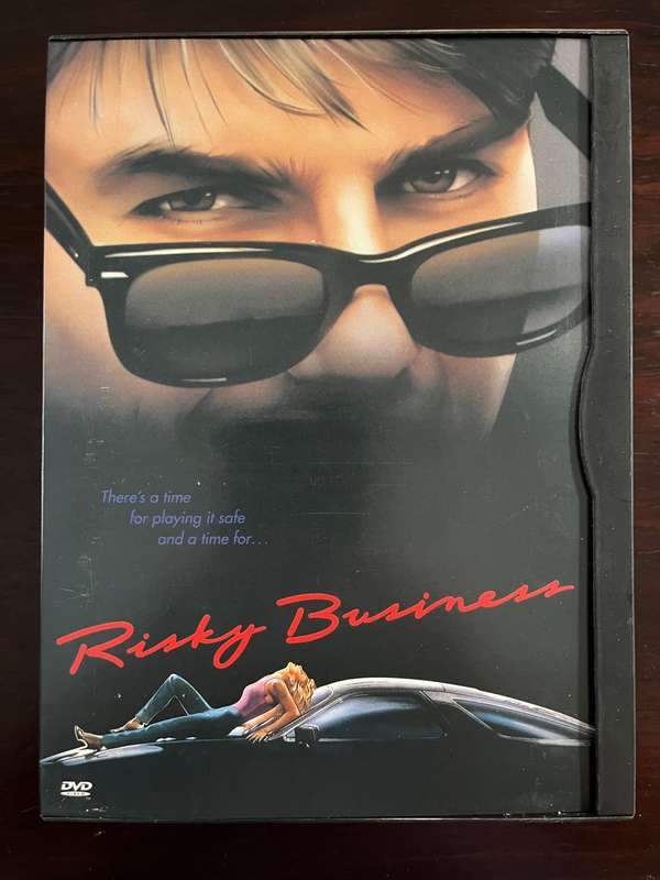 Risky Business DVD Tom Cruise South African Press
