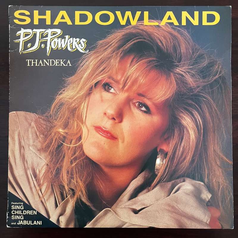 P.J. Powers - Shadowland Vinyl LP Hotline South African