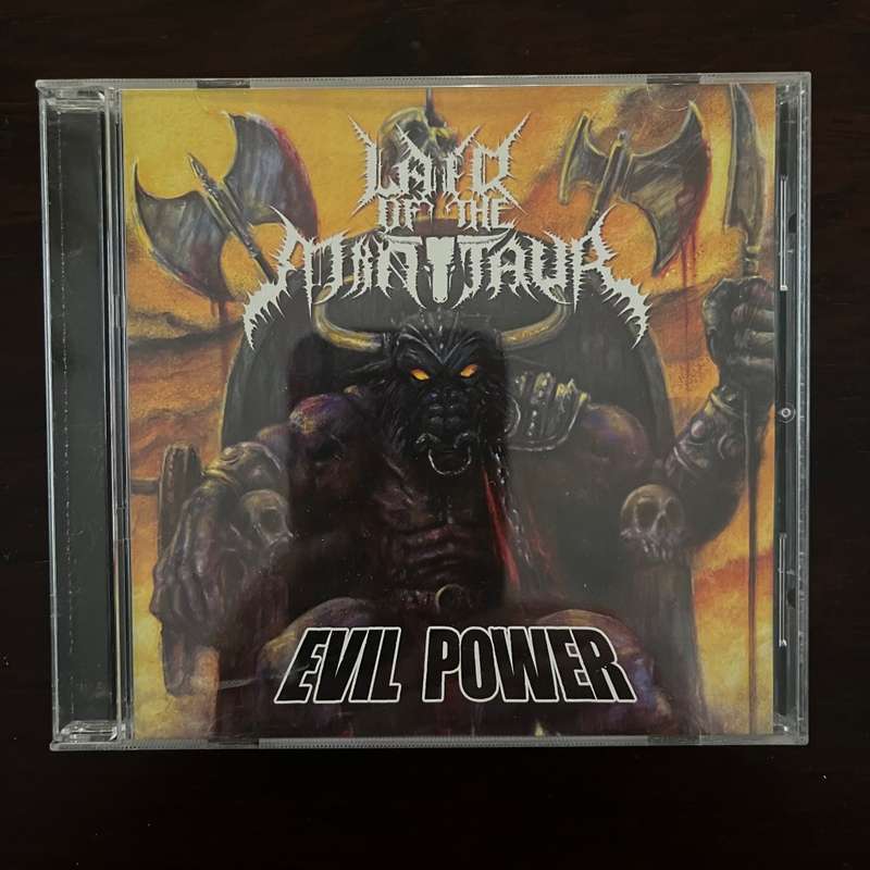 Lair Of The Minotaur - Evil Power CD Black Thrash Metal Import
