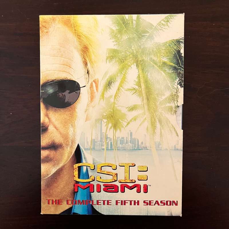 CSI Miami Season 5 6DVD Boxset South African Press with Slipcase