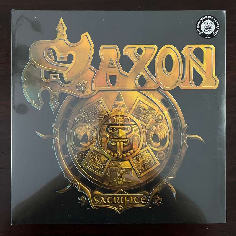 Saxon - Sacrifice Vinyl LP Limited Picture Vinyl Original 2013 EU Press New Sealed