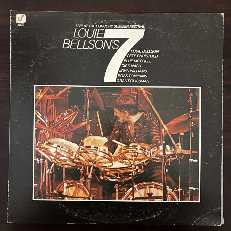 Louie Bellson - 7 Live At The Concord Festival Vinyl LP US Press