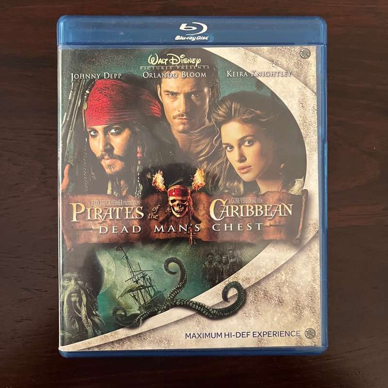 Pirates Of The Caribbean Dead Mans Chest Blu Ray South African Press