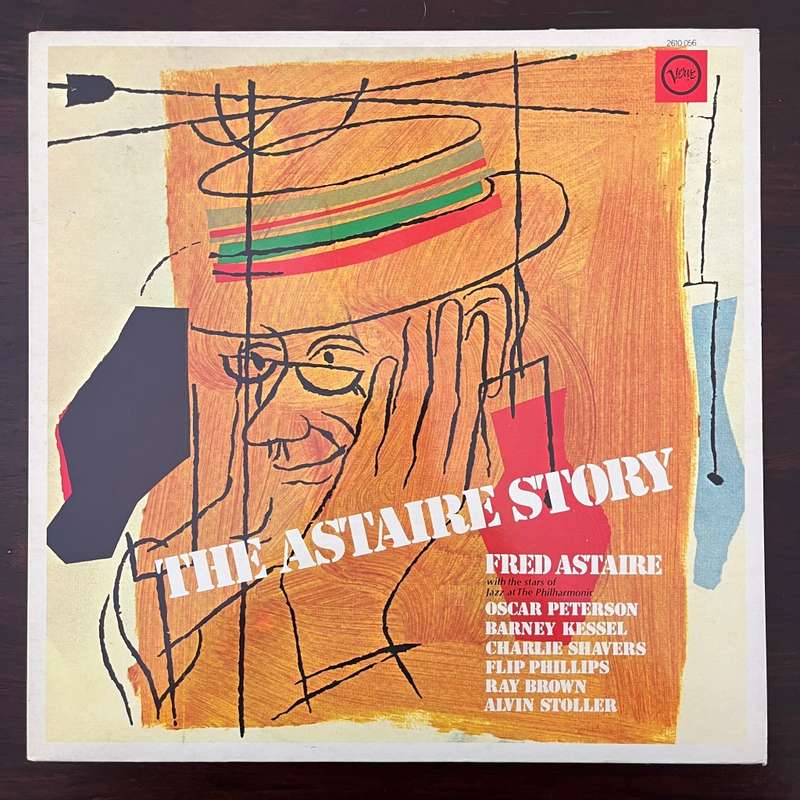 The Astaire Story with Oscar Peterson Barney Kessel Ray Brown Charlie Shavers Vinyl LP