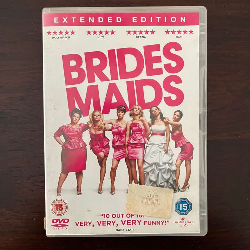 Bridesmaids DVD Extended Edition UK Press Import