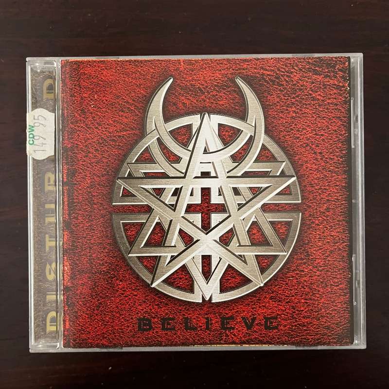 Disturbed - Believe CD South African Press Nu Metal