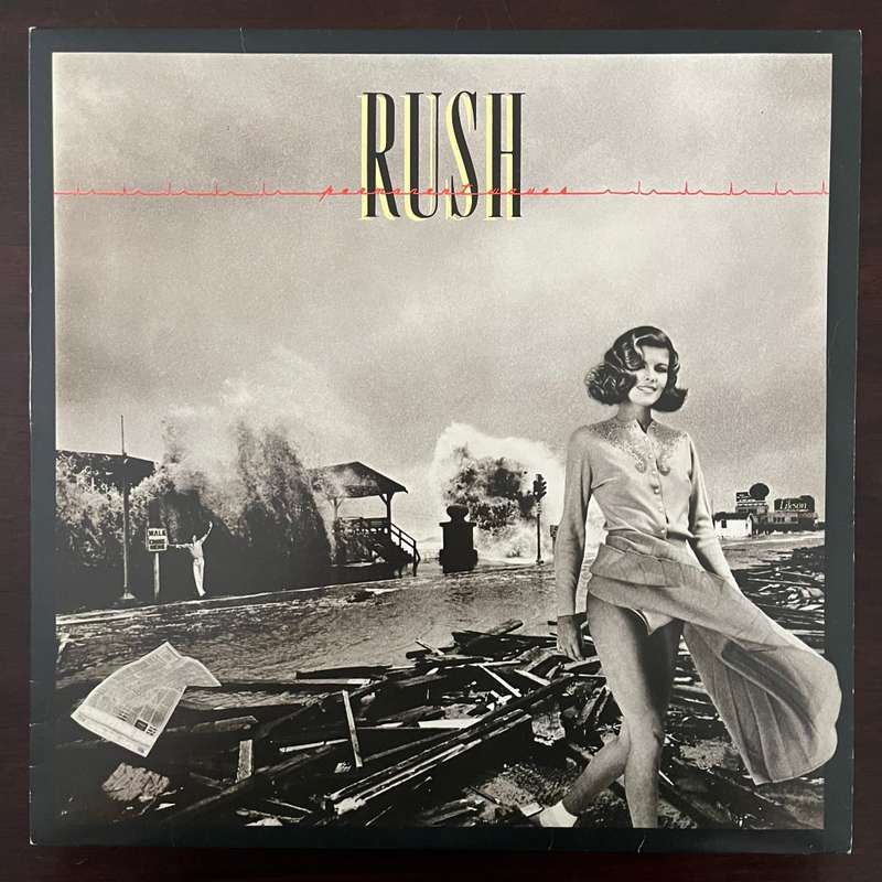 Rush - Permanent Waves Vinyl LP Original UK Press Prog Rock