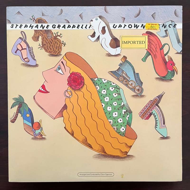 Stephane Grappelli - Uptown Dance Vinyl LP Original US Press