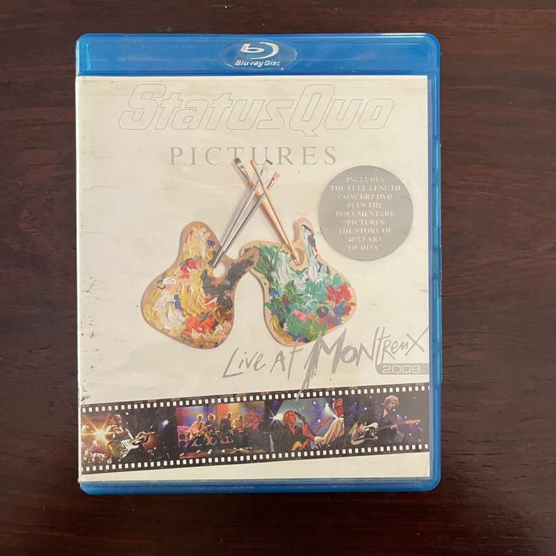 Status Quo - Live At Montreux Blu Ray UK Press Import