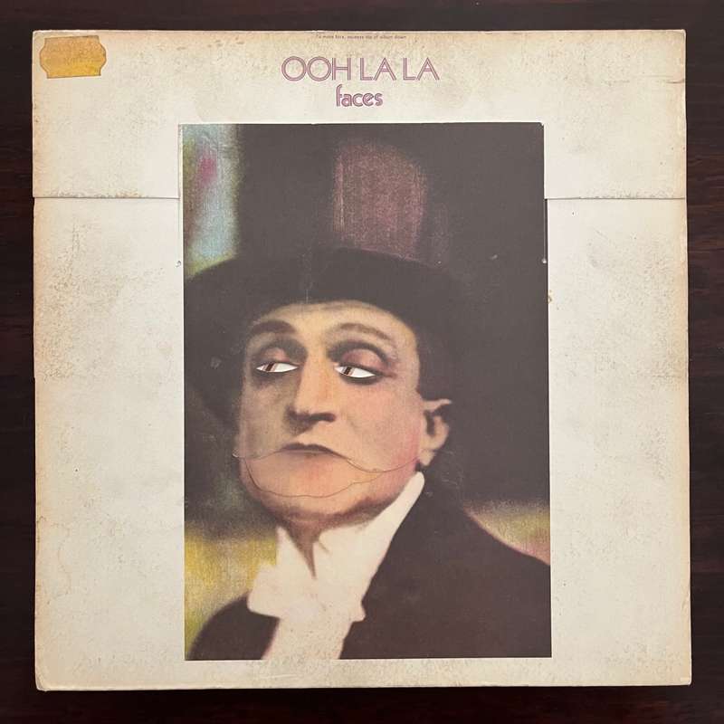 Faces - Ooh La La Vinyl LP South African Press Die Cut Sleeve