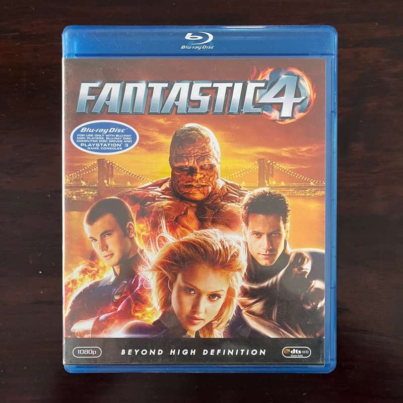 Fantastic 4 Blu Ray UK Press Import