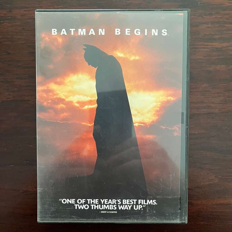 Batman Begins DVD South African Press