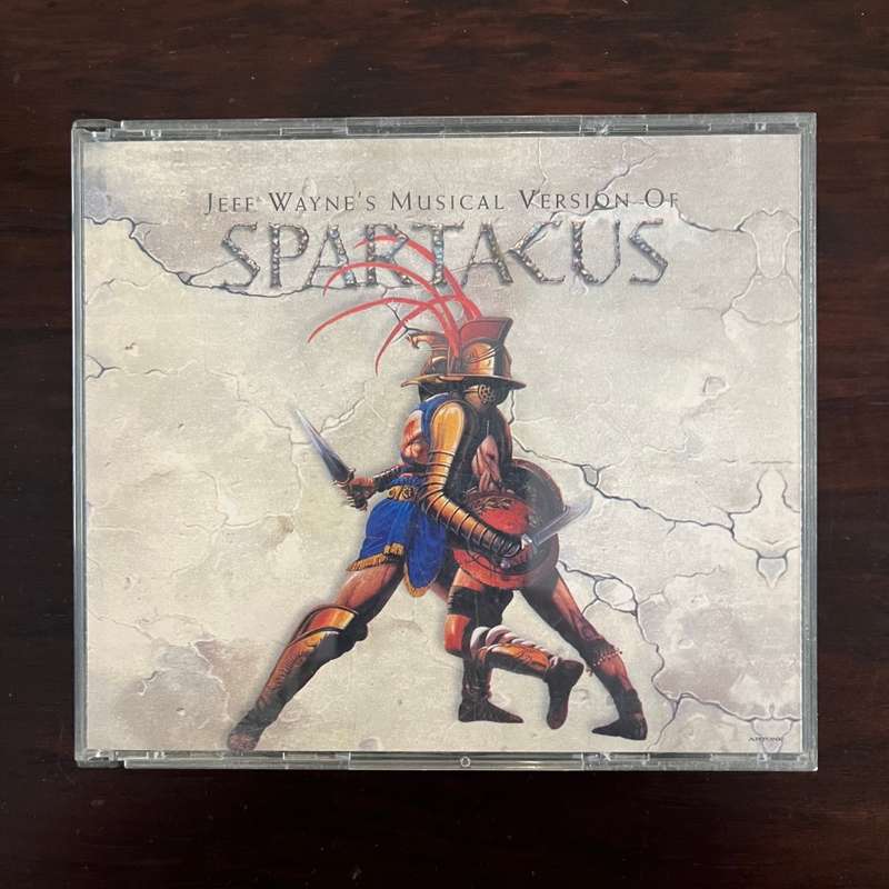 Jeff Wayne - Spartacus 2CD South African Press Fatbox Edition