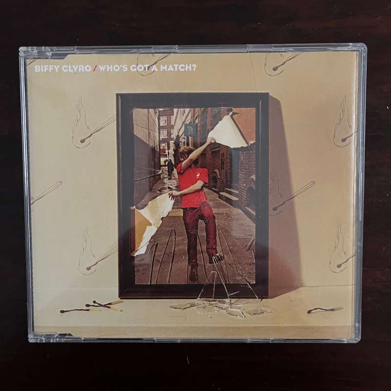 Biffy Clyro - Who`s Got A Match CD Single UK Press