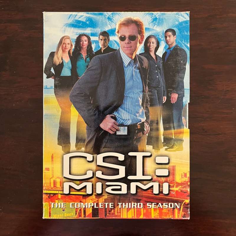 CSI Miami Complete Third Season 6DVD Set South African Press