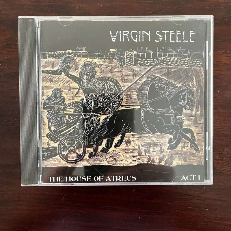 Virgin Steele - The House Of Atreus Act 1 CD Heavy Metal Import