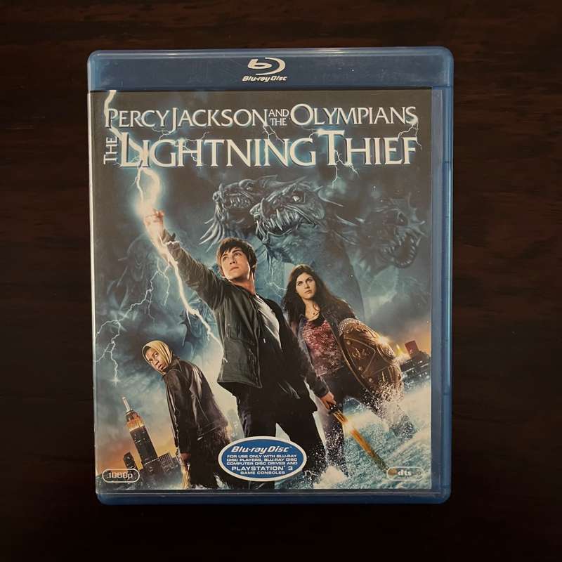 Percy Jackson and the Olympians The Lightning Thief Blu Ray Import