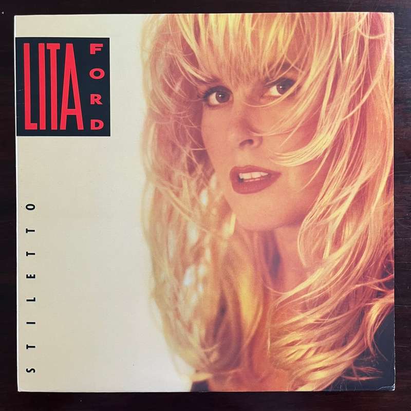 Lita Ford - Stiletto Vinyl LP South African Press