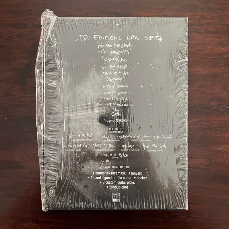 Caliban - I Am Nemesis CD Boxset Limited Edition Signed Cards Bandana Melodic Death Metal