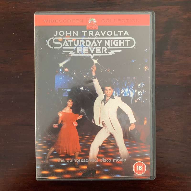 Saturday Night Fever DVD UK Press Import