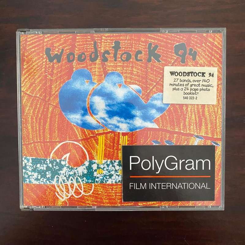 Woodstock 94 2CD Import Metallica Cranberries Nine Inch Nails Live Aerosmith