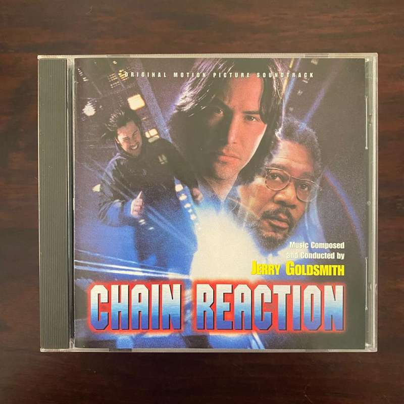 Jerry Goldsmith - Chain Reaction CD Soundtrack Score Varese Sarabande US Press