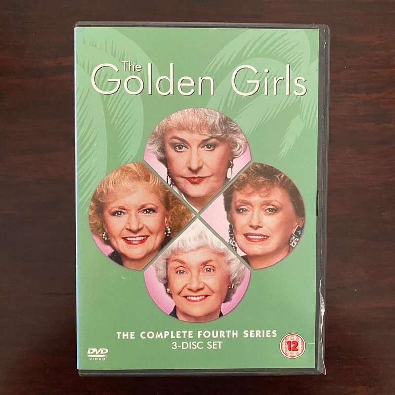 The Golden Girls - The Complete Fourth Series 3DVD Set UK Press