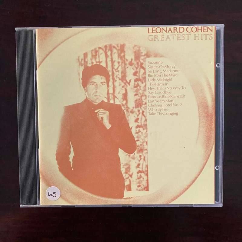Leonard Cohen - Greatest Hits CD South African Press