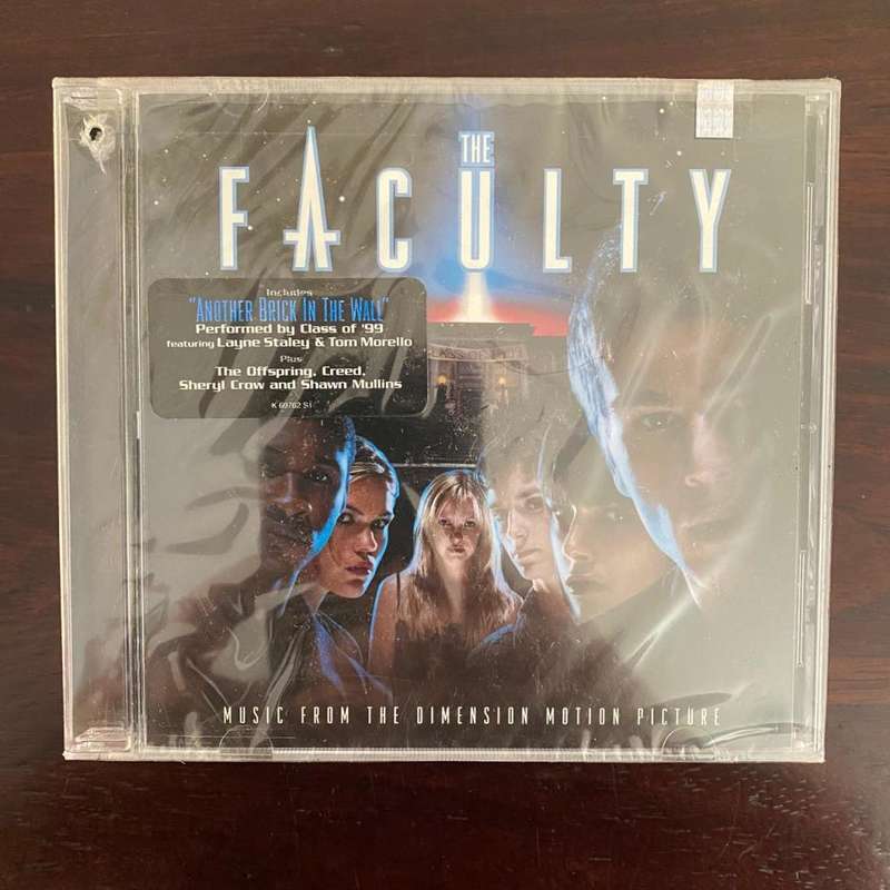 The Faculty CD Soundtrack US Press New and Sealed Garbage Offspring Creed Stabbing Westward