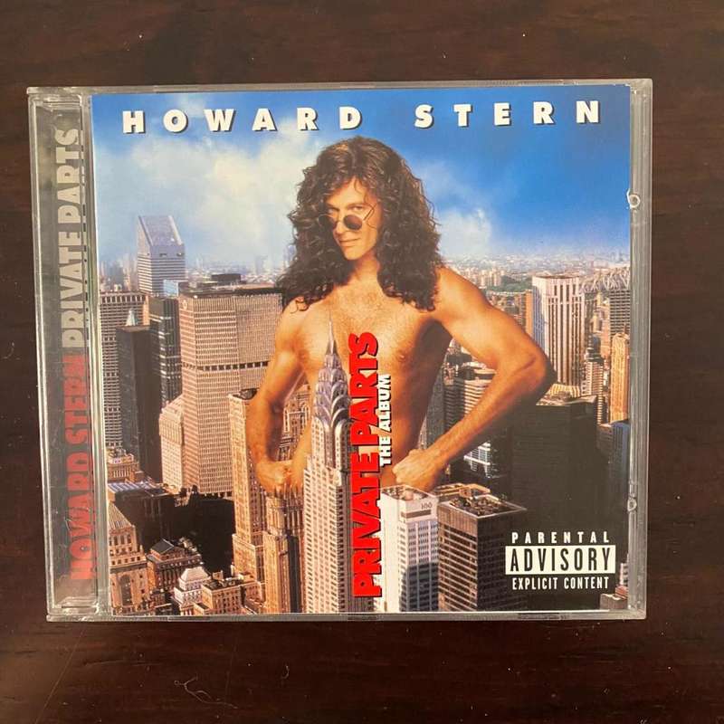 Howard Stern Private Parts The Album CD Soundtrack German Press Ramones AC/DC