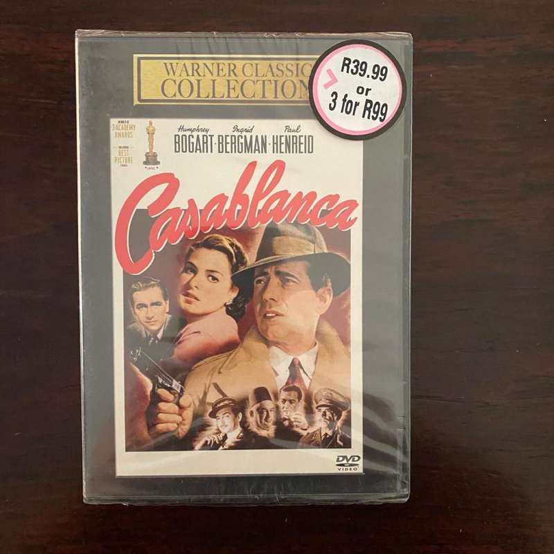 Casablanca DVD South African Press New and Sealed