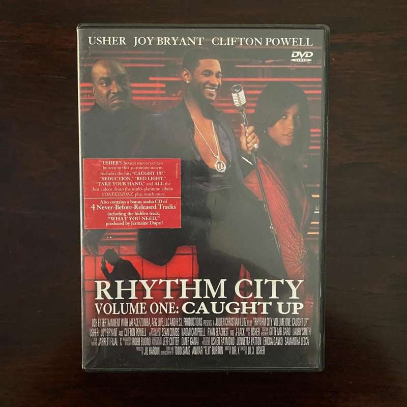 Usher - Rhythm City Volume One - Caught Up DVD with bonus CD South African Press